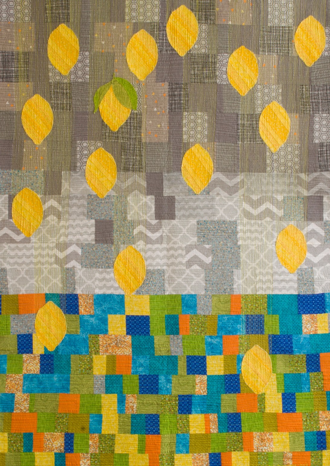 genevieve guadalupe si del cielo te caen limones 2015 44.5x32 in 113x81cm - Copy